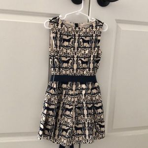 Jcrew crewcuts dress with ribbon
